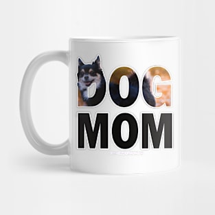 DOG MOM - Chihuahua oil painting word art Mug